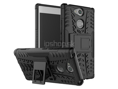 Spider Armor Case Black (ierny) - odoln ochrann kryt (obal) na Sony Xperia XA2