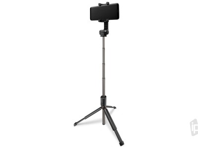 Spigen S540W Wireless Tripod Black (ierny) - Selfie ty so statvom a bluetooth ovldaom  max. dka 89 cm