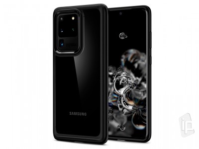 Spigen Ultra Hybrid (černý) - Ochranný kryt (obal) na Samsung Galaxy S20 Ultra