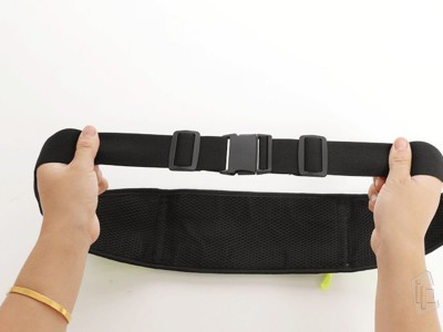 Sport Belt Bag (ierne)  portov puzdro na ps pre smartfn (8x20cm)