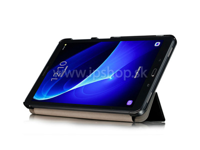 Pouzdro Smart Stand Light Blue (bledomodr) na tablet Samsung Galaxy Tab A 10.1 2016 LTE (SM-T585) + flie na displej