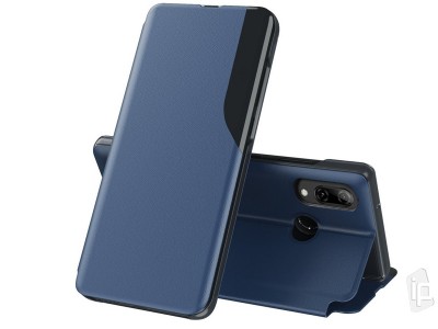 Elegance Flip Stand (modr) - Tenk flip puzdro na Huawei P Smart 2019 / Honor 10 Lite