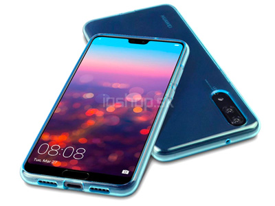 Ochrann kryt (obal) TPU Blue (modr) na Huawei P20