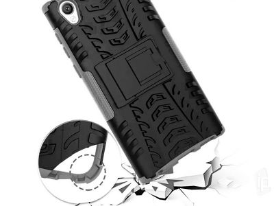 Spider Armor Case Black (ierny) - odoln ochrann kryt (obal) na Sony Xperia L1