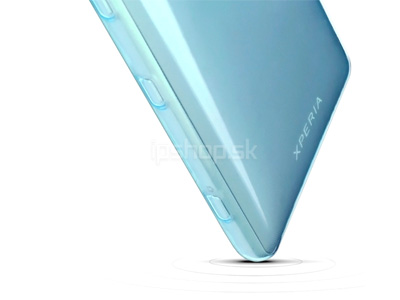 Ochrann kryt (obal) TPU Light Blue (modr) na Sony Xperia XZ2 Compact **VPREDAJ!!