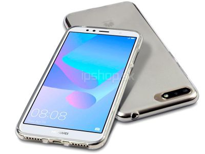 Ochrann� kryt (obal) Frosted TPU Clear (matn� ��ry) na Huawei Y6 2018 **AKCIA!!