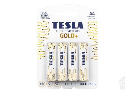 Tesla - Set batri AA Gold+ (4ks)
