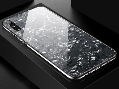 Luxury Glass Defender Black (ierny) - Ochrann obal (kryt) s temperovanm sklom pre Huawei P20 **AKCIA!!