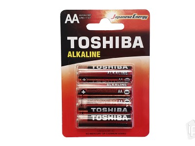 Toshiba - Set batérií AA Alkaline (4ks)