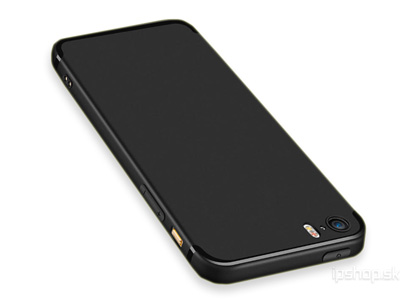 Ochrann kryt (obal) TPU Soft Black (ern) na Apple iPhone 5S/SE