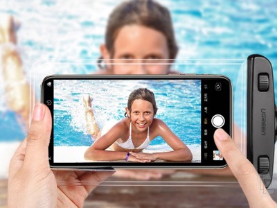 Ugreen Vodotesn� puzdro pre mobily do 6.8" a fotoapar�ty - priesvitn�
