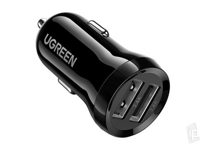 Ugreen Dual USB Car Charger  Autonabjaka pre 2 zariadenia (4.8A)