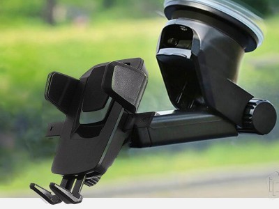 Telescopic Dashboard Car Holder (ierny) - Univerzlny driak do auta na palubn dosku **AKCIA!!