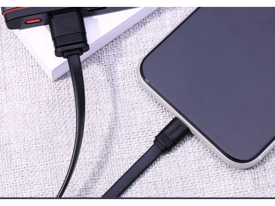 Proda Fench Fast Charging Cable 3A (ierny) - Nabjac kbel USB-C s rchlym nabjanm (1m)