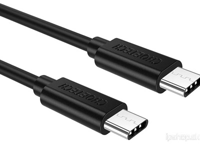 Type C to Type C synchronizan kabel s obojstrannm konektorem USB typu C (dka 0.5m) ern
