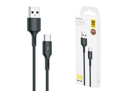 Wekome WDC-136 (3A) – Nabíjací a synchronizačný kábel USB-USB-C (1m)