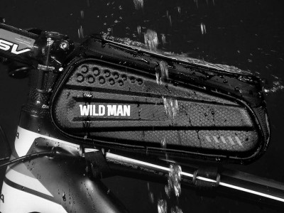 Wild Man Bicycle Bag  Univerzlna taka na bicykel pre smartfn (ierna)