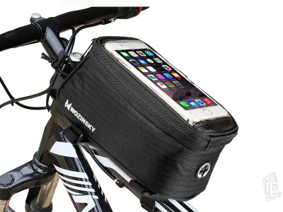 Cyklistická taška (pouzdro) na bicykel pro telefony do 6.5&quot; a iné příslušenství