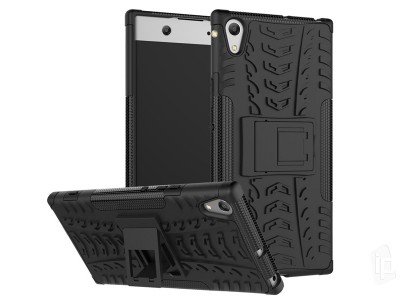 Spider Armor Case Black (ierny) - odoln ochrann kryt (obal) na Sony Xperia XA1 Plus **VPREDAJ!!
