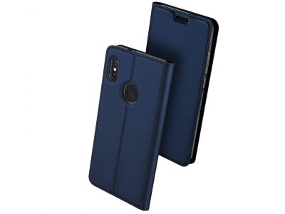 Luxusn Slim Fit puzdro Navy Blue (tmavomodr) na Xiaomi Mi A2 Lite