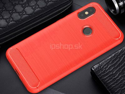 Fiber Armor Defender Red (erven) - odoln ochrann kryt (obal) na Xiaomi Mi A2 Lite