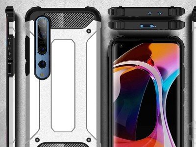 Hybrid Armor Defender (ru�ov�) - Odoln� ochrann� kryt (obal) na Xiaomi Mi 10 / Mi 10 Pro **AKCIA!!