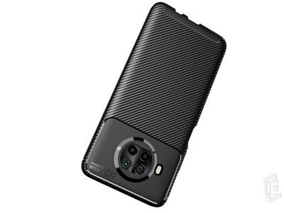 Carbon Fiber Blue (modr�) - Ochrann� kryt (obal) pre Xiaomi Mi 10T Lite