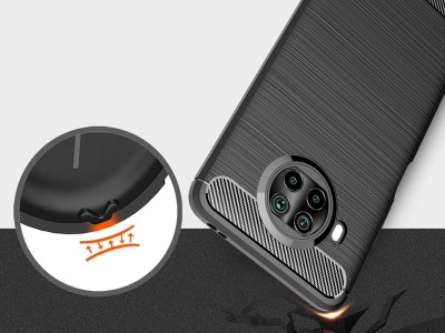 Fiber Armor Defender Black (ierna) - Ochrann kryt (obal) na Xiaomi Mi 10T Lite