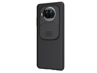 Nillkin CamShield Pro (ierny) - Plastov kryt (obal) s ochranou kamery na Xiaomi Mi 10T Lite 5G