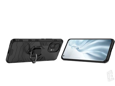 Armor Ring Defender (ierny) - Odoln kryt (obal) na Xiaomi Mi 11