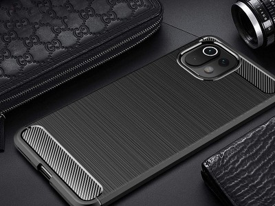 Fiber Armor Defender Black (�ierna) - Ochrann� kryt (obal) na Xiaomi Mi 11