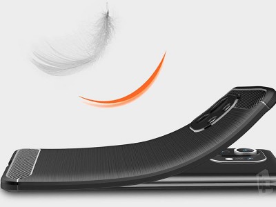 Fiber Armor Defender Black (�ierna) - Ochrann� kryt s ochranou kamery na Xiaomi Mi 11