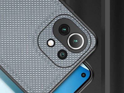 Fino Nylon Shield (ed) - Ochrann kryt s ochranou kamery pre Xiaomi Mi 11 Lite