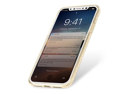 TPU Glitter Case (zlat) - Ochrann kryt s trblietkami pre Xiaomi Mi 11 **AKCIA!!