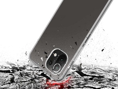 Ultra Slim Clear - Tenk ochrann kryt pre Xiaomi Mi 11 Lite (ry)