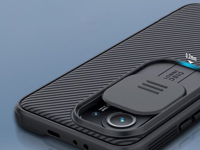 Nillkin CamShield Pro (ierny) - Plastov kryt (obal) s ochranou kamery pre Xiaomi Mi 11