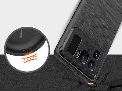 Fiber Armor Defender Black (ierna) - Ochrann kryt s ochranou kamery na Xiaomi Mi 11 Ultra