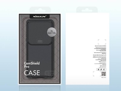 Nillkin CamShield Pro (ierny) - Plastov kryt (obal) s ochranou kamery na Xiaomi Mi 11 Ultra