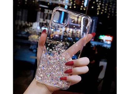 TPU Sequins Glitter Case (strieborn�) - Ochrann� kryt s trblietkami pre Xiaomi 12 Pro