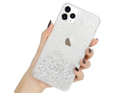 TPU Sequins Glitter Case (strieborn) - Ochrann kryt s trblietkami pre Xiaomi Redmi Note 11 Pro 5G