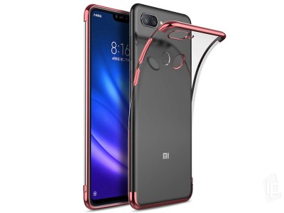 Glitter Series Rose Pink (ruov) - Ochrann kryt (obal) na Xiaomi Mi 8 Lite **VPREDAJ!!