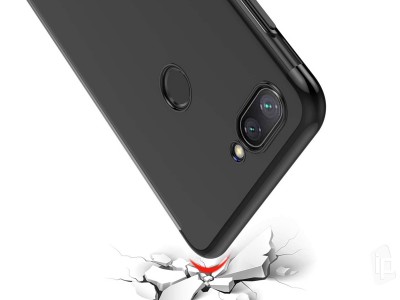 Glitter Series Black (ierny) - Ochrann kryt (obal) na Xiaomi Mi 8 Lite