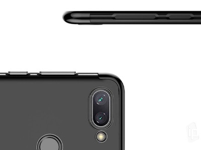 Glitter Series Black (ierny) - Ochrann kryt (obal) na Xiaomi Mi 8 Lite