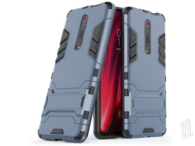 Armor Stand Defender (modro-ed) - Odoln kryt (obal) na Xiaomi Mi 9T