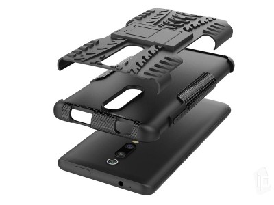 Spider Armor Case (ierny) - Odoln ochrann kryt (obal) na Xiaomi Mi 9T