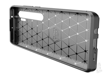 Carbon Fiber Black (ierny) - Ochrann kryt (obal) pre Xiaomi Mi Note 10 / Note 10 Pro