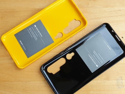 Jelly TPU Pearl Black (ierny) - Ochrann kryt (obal) na Xiaomi Mi Note 10 / 10 Pro