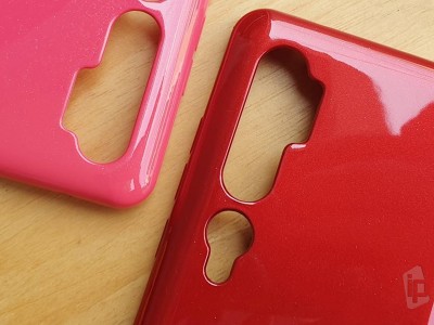 Jelly TPU Pearl Red (erven) - Ochrann kryt (obal) na Xiaomi Mi Note 10 / 10 Pro