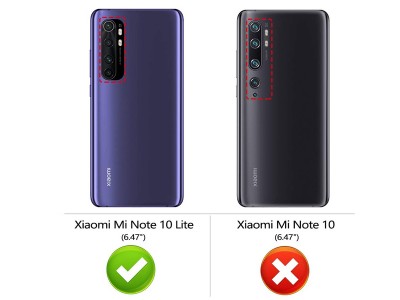 Ultra Clear Camera Protection  Ochrann kryt s ochranou kamery pre Xiaomi Mi Note 10 Lite
