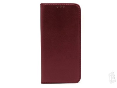 Elegance Stand Wallet Burgundy (bordov) - Peaenkov puzdro na Xiaomi Mi Note 10 Pro **AKCIA!!